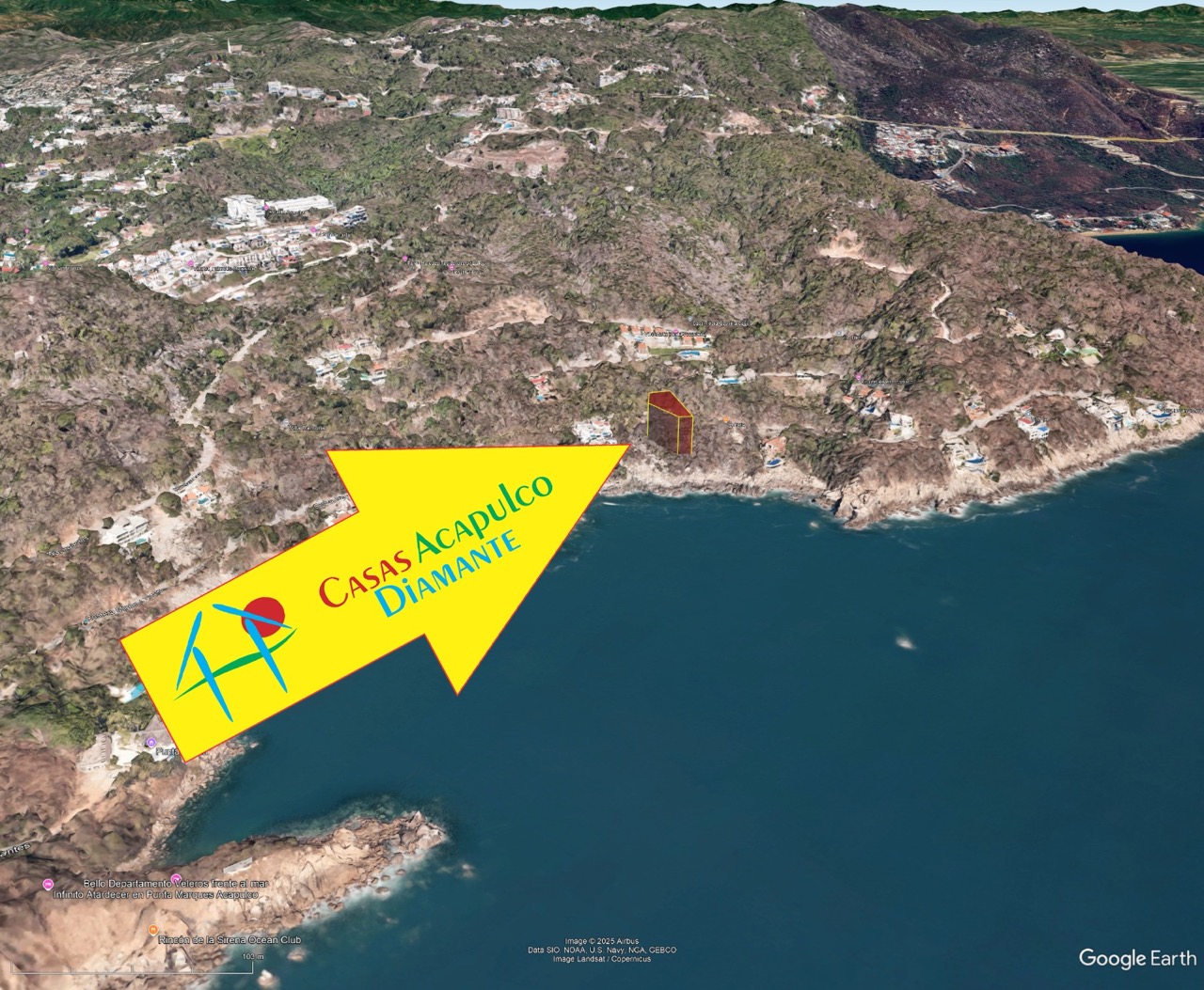 Terreno Brisas del Marqués Manzana E Lote 30 - Ubicación satelital y entorno 6